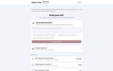 Booking