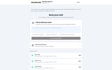 Booking