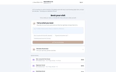 Booking