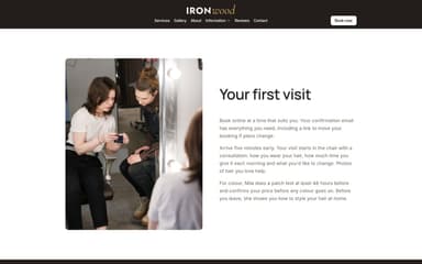Your first visit