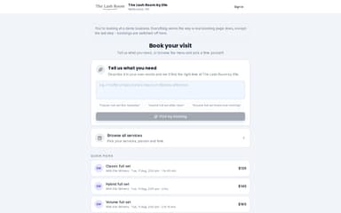 Booking