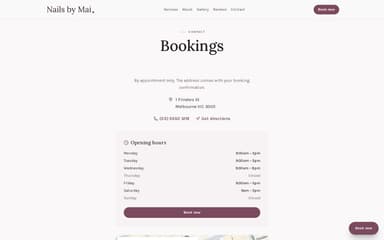 Bookings