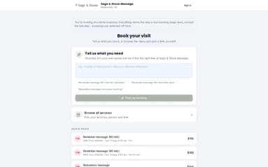 Booking