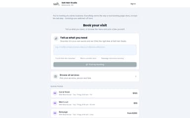 Booking