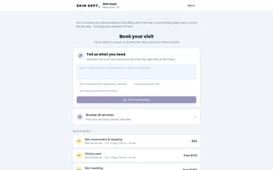 Booking