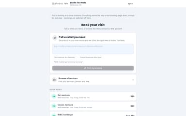 Booking