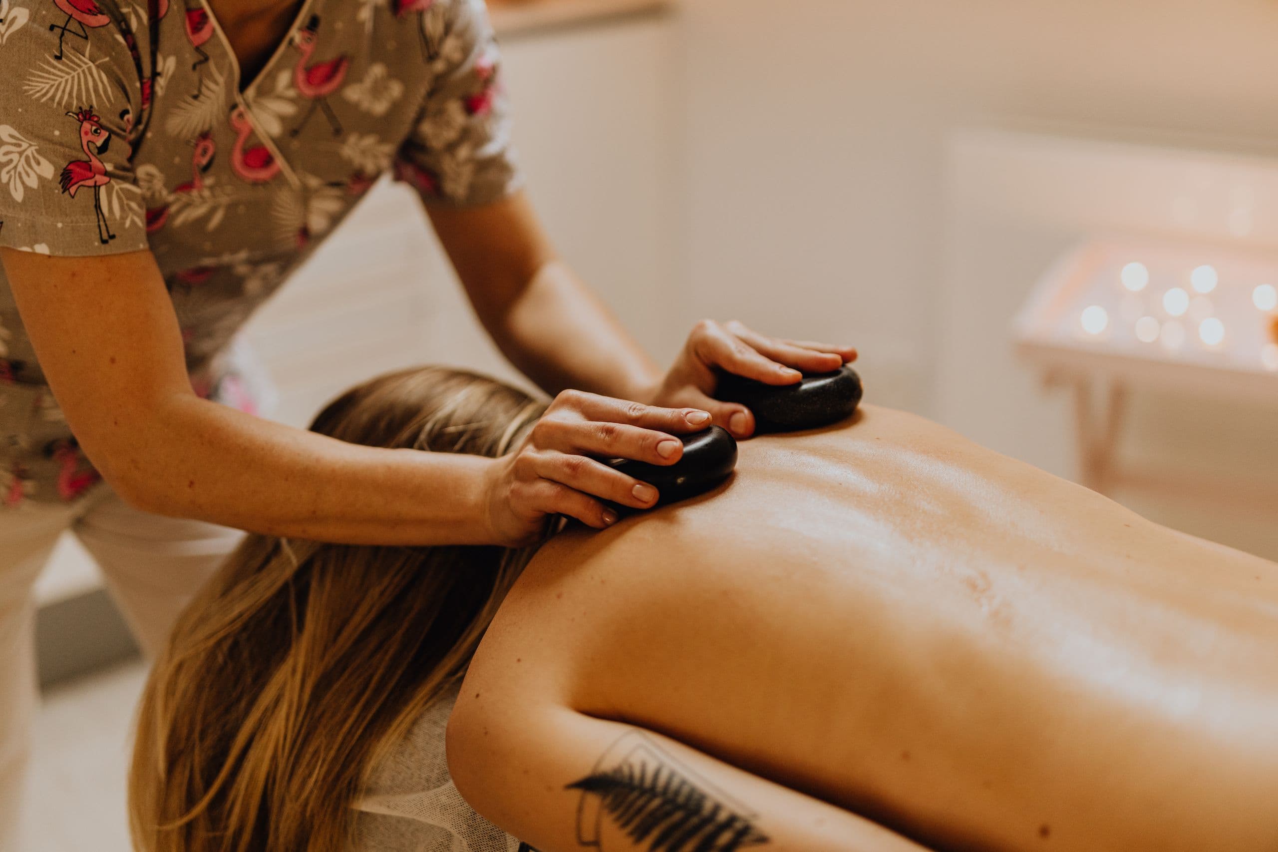 Spa & massage in progress