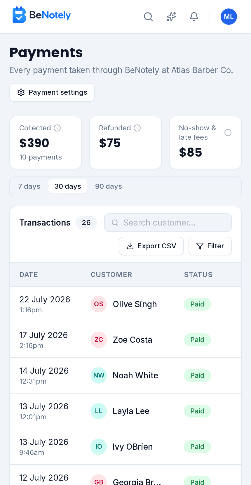 Phone bookings get protected too