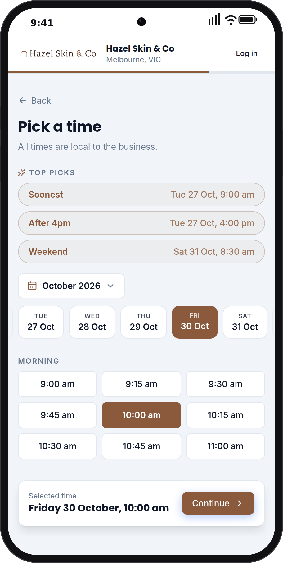 Customers never book a taken room or machine