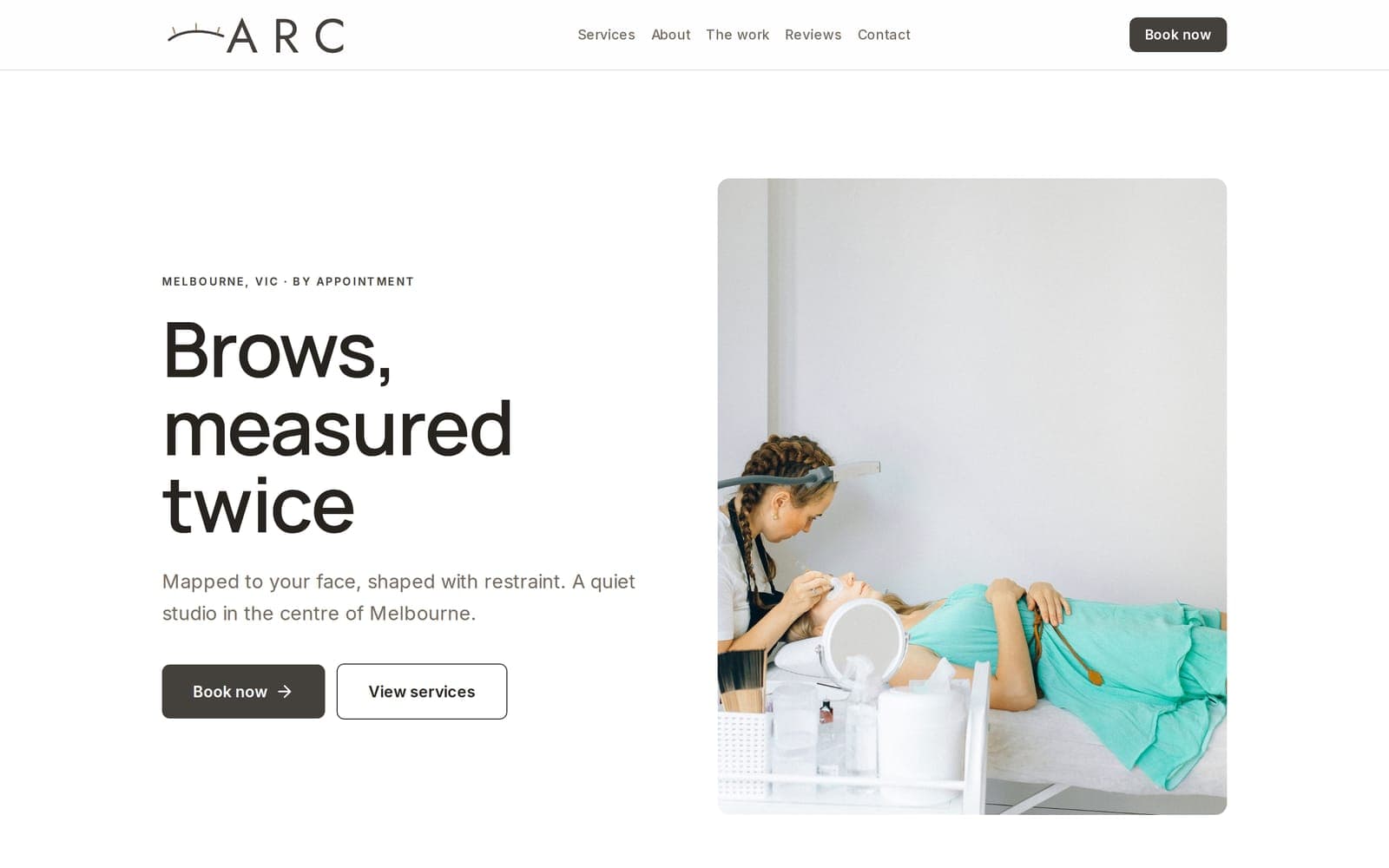 benotely.com/arc-brow - Home page